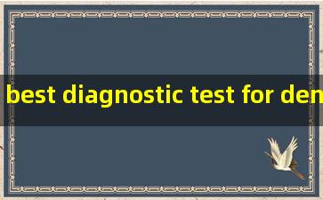 best diagnostic test for dengue